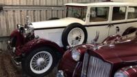 Two classic cars