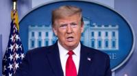 US President Donald Trump