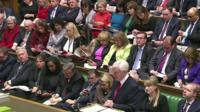 MPs on their phones during Autumn Statement