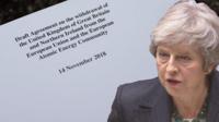 Theresa May and the Brexit draft withdrawal agreement