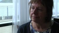 Frode Berg's wife