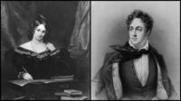 Mary Shelley and Lord Byron