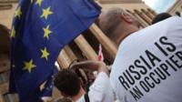 Протесты в Тбилиси