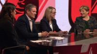 Labour leadership candidates Rebecca Long-Bailey, Lisa Nandy, Emily Thornberry and Sir Keir Starmer.