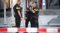 police at scene