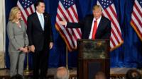 Donald Trump endorsed Mitt Romney in 2012
