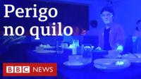 Experimento simula almoço em bufê