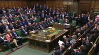 Theresa May in Commons