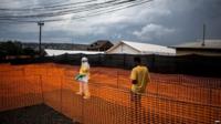 Ebola patient in DRC