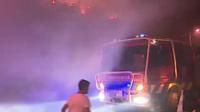 Fire crews tackle wildfires