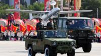 Military parade in Beijing