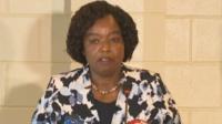 Monica Juma ayaa galinkii dmabe ee maanta oo Khamiis ah qabatay shir jaraa'id