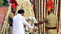 Wreath laid at site of Amritsar massacre