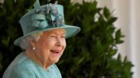 The Queen's birthday at Windsor