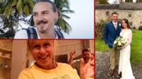 Images of people who are stuck abroad