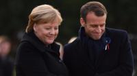 Merkel and Macron