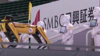 Robot cheerleaders