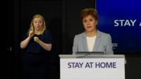 The first minister has outlined the ideas behind the next stage of easing the coronavirus lockdown.