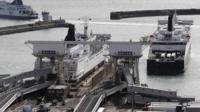 Ships at the Port of Dover