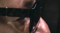 Voyeur wearing glasses