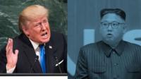 "Kim Jong-Un de Corée du Nord, qui est clairement un fou qui ne craint pas d'affamer et de tuer son peuple, va être mis à l'épreuve comme jamais!" a lancé M. Trump dans un tweet matinal.