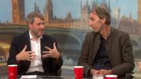 Chris Skidmore and Will Self