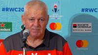Wales coach Warren Gatland