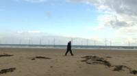 Ken McGlasson SSI Steel worker on beach