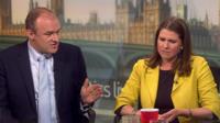 Sir Ed Davey and Jo Swinson