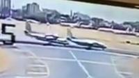 Screen grab of the two planes
