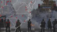 Teargas use across the US