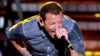 Chester Bennington performs onstage n San Diego, California (24 July 2014)