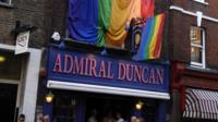 Admiral Duncan pub in Soho