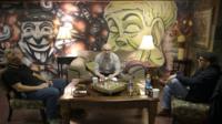 A far-right activist and anti-fascist campaigner meet in Portland, Oregon