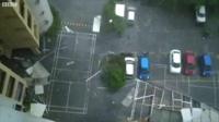Strong winds in Kolkata
