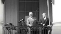 Archive video of FDR