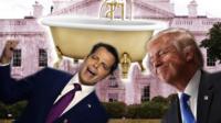 Anthony Scaramucci and Donald Trump