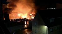Fire in Dartford industrial estate