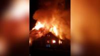 Fire Ashby factory Leicestershire