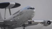 The team on board this Nato plane are seen as a crucial part of the fight against the group calling itself Islamic State.