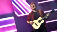 Ed Sheeran at Glastonbury