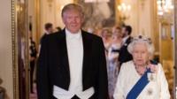 Donald Trump and the Queen