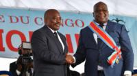 C'est un exécutif de coalition, constitué majoritairement de partisans de l'ex président Joseph Kabila.