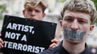 Акция в поддержку Сенцова