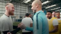 Kitchener with Pep Guardiola