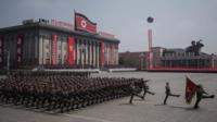 North Korea parade