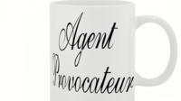 Mug with Agent Provocateur graphic