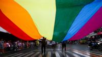 The rainbow flag