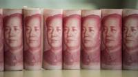 Chinese currency photo illustration