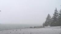 snow in California - 22 September 2017